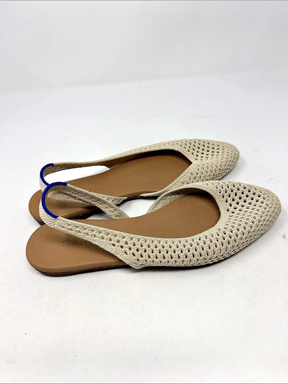 Rothy's The Almond Slingback Flats US 7.5 Beige